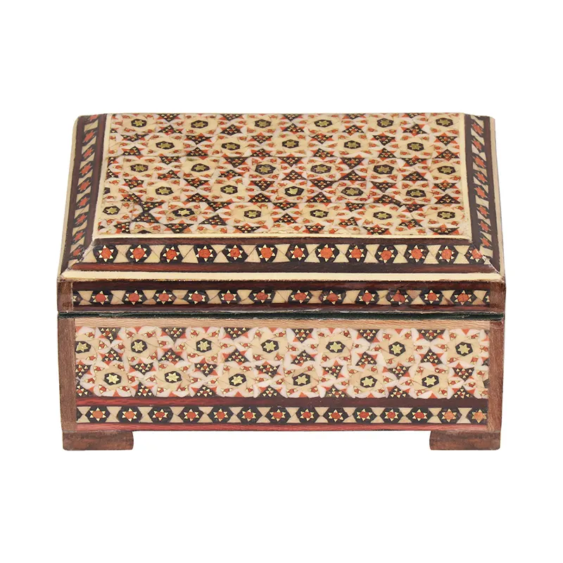 Khatam Jewelry Box — 8 × 11 cm · 30101