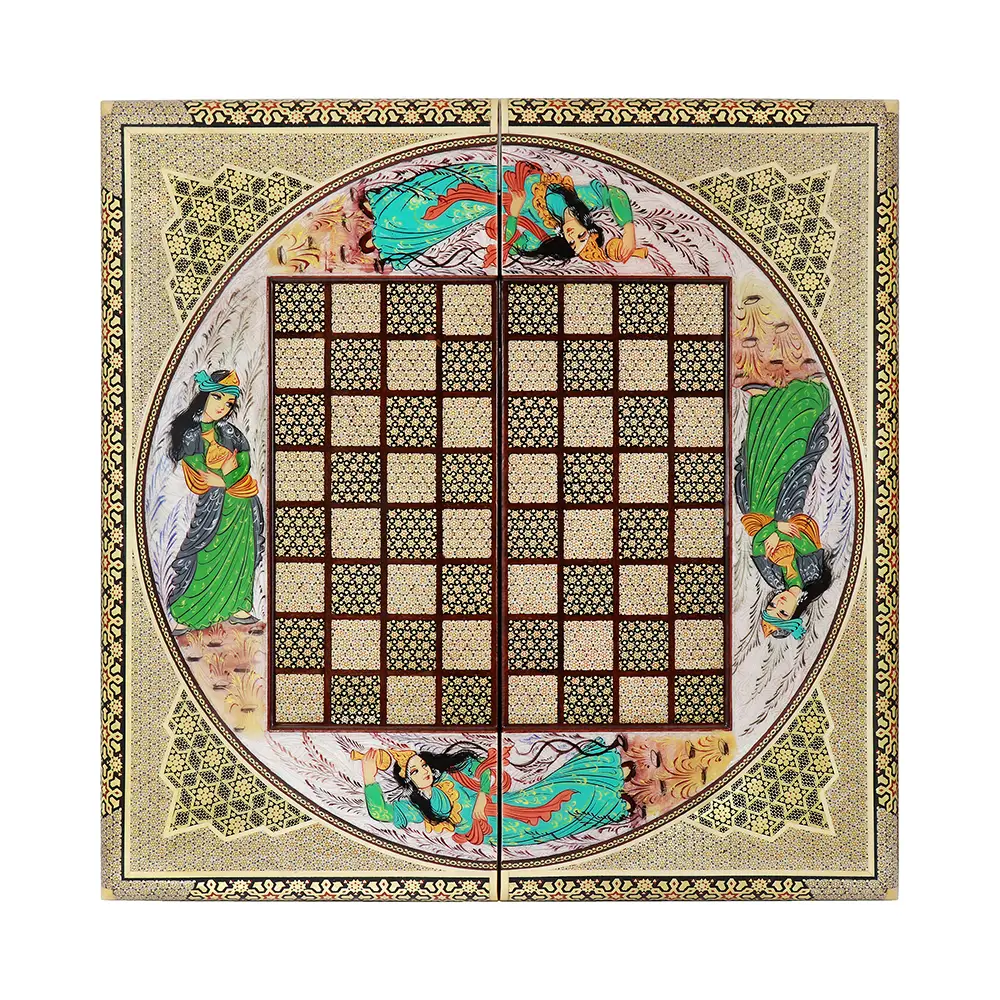 Khatam Backgammon Set · 7600
