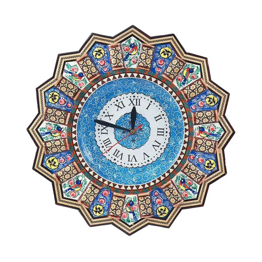 Minakari Clock · 1210