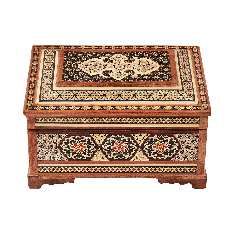 Khatam Jewelry Box — 12 × 16 cm · 6021