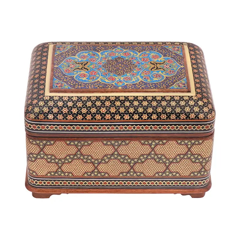 Khatam Jewelry Box — 13 × 17 cm · 2129