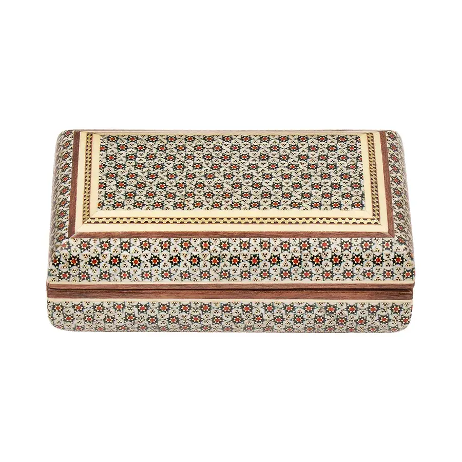 Khatam Jewelry Box — 16 × 10 cm · 5023