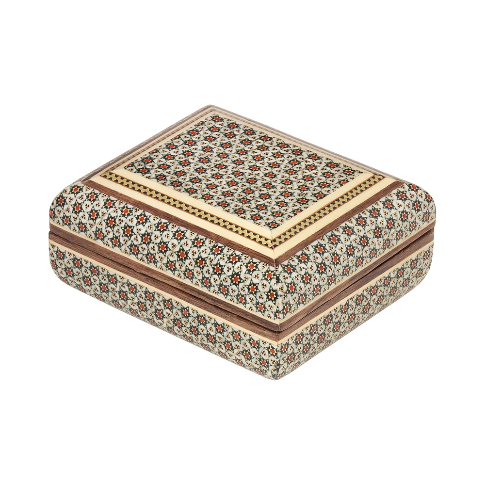 Khatam Jewelry Box — 10 × 12 cm · 5023
