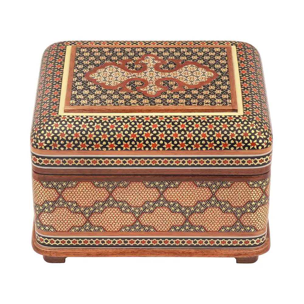 Khatam Jewelry Box — 13 × 16 cm · 2029