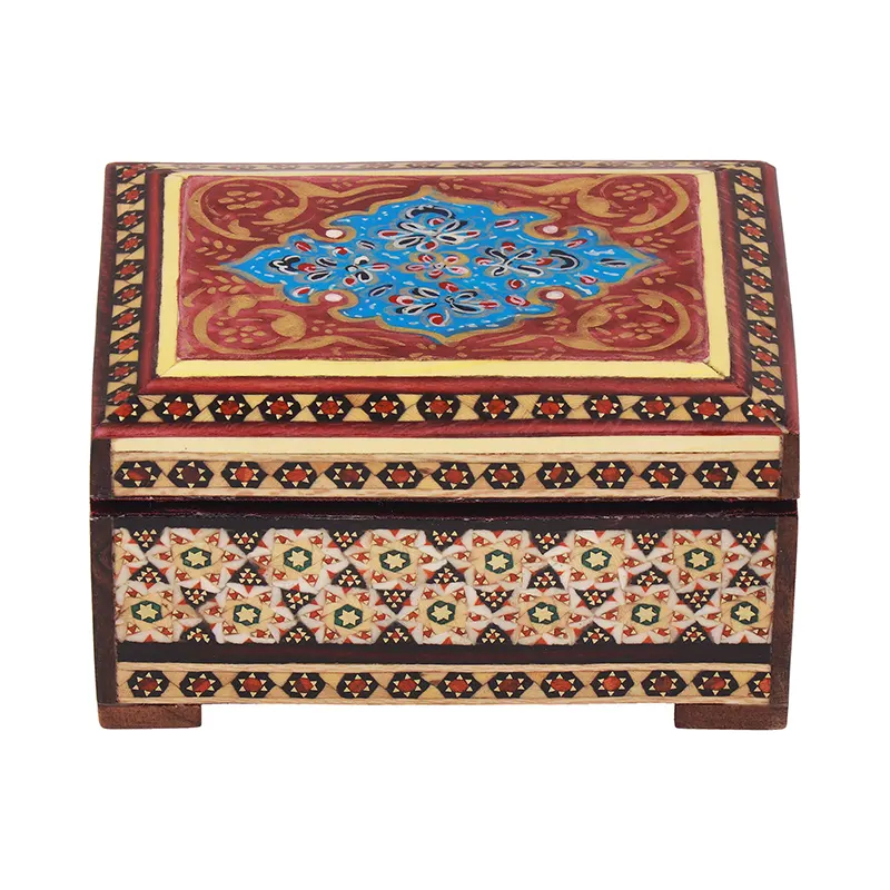 Khatam Jewelry Box — 8 × 11 cm · 31103