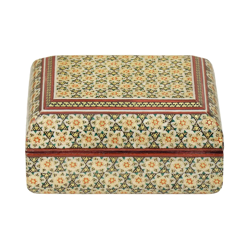 Khatam Jewelry Box — 10 × 12 cm · 8011