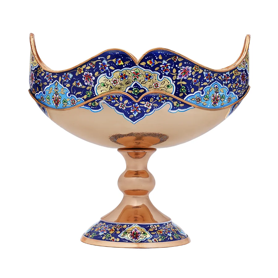 Copper Painting Kashkul Bowl