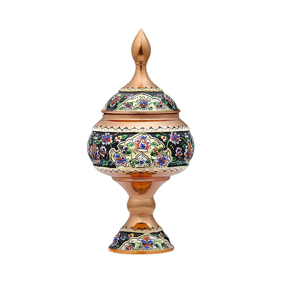 Copper Painting Chocolate Dish