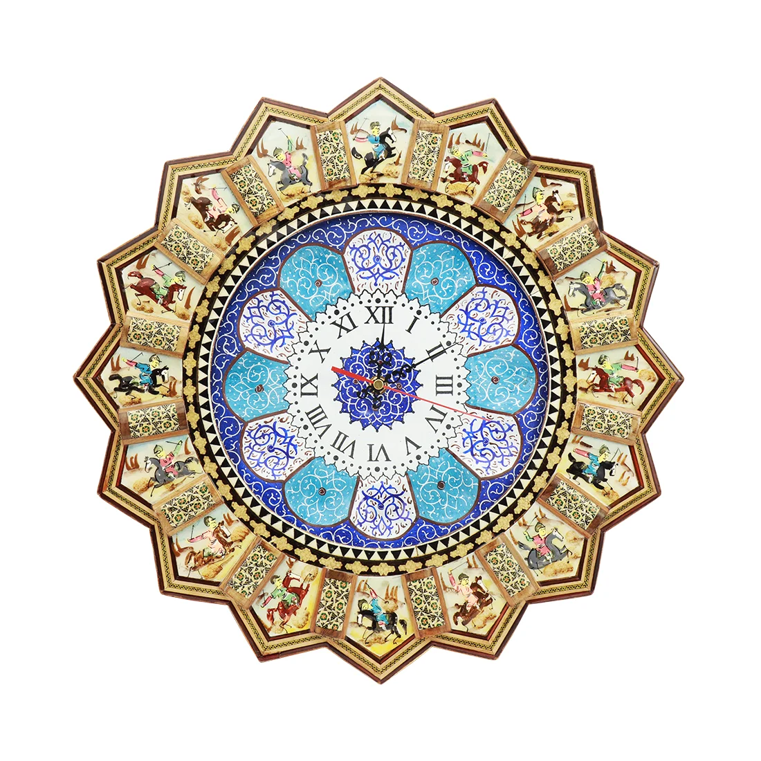 Minakari Clock · 1300