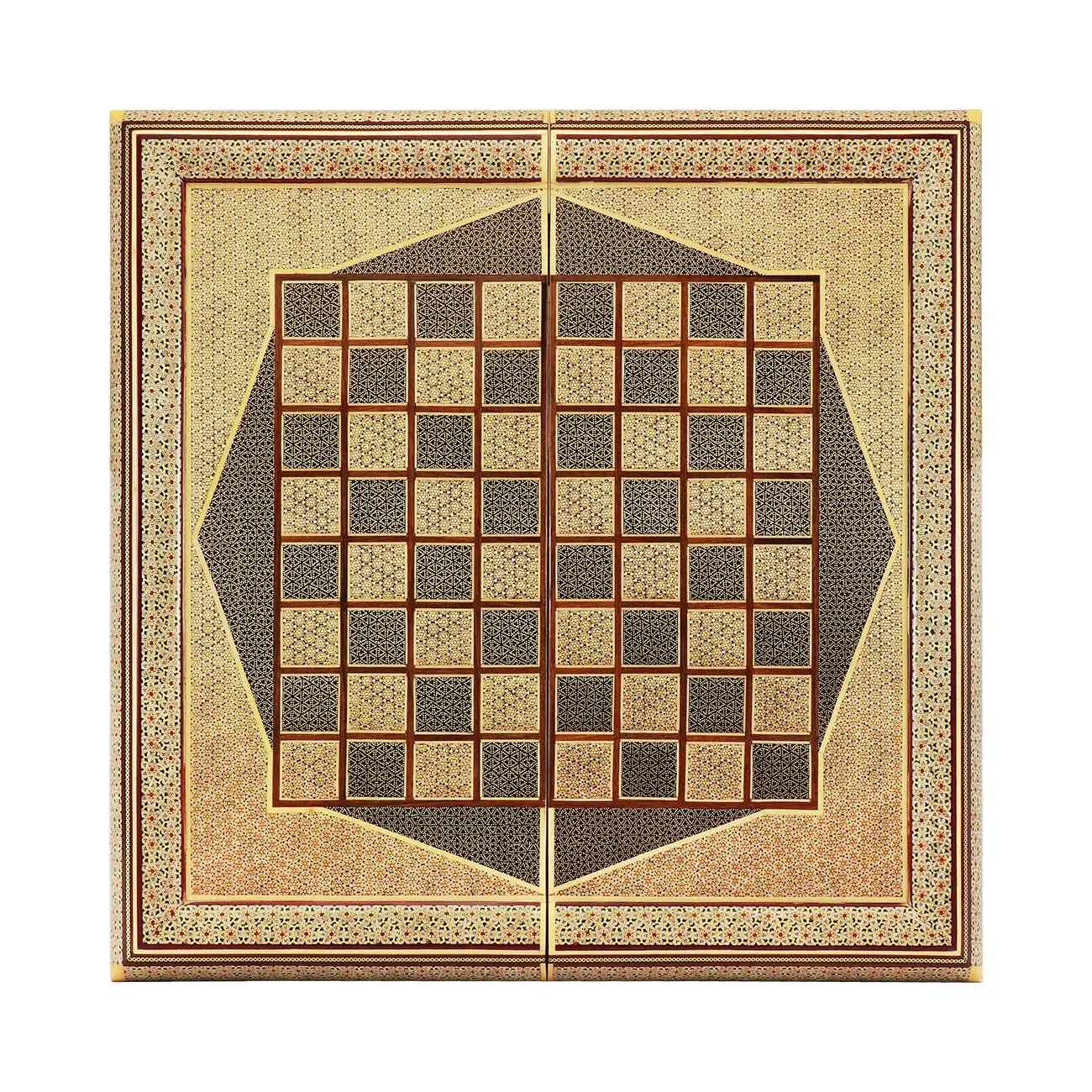 Khatam Backgammon Set · 8000