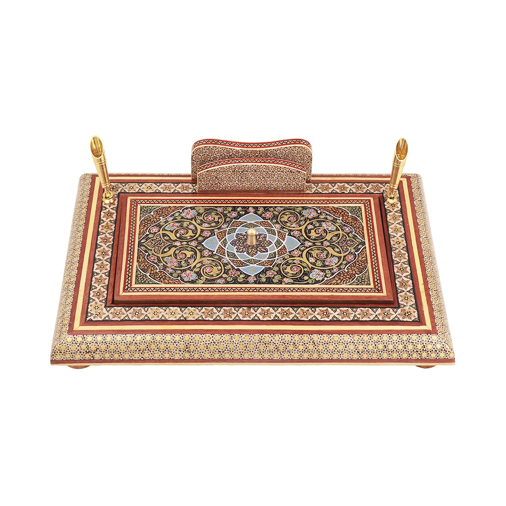 Khatam Pen Holder — 20 × 30 cm · 01214