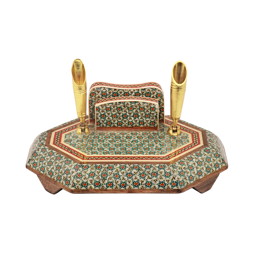 Khatam Pen Holder — 11 × 15 cm · 0023