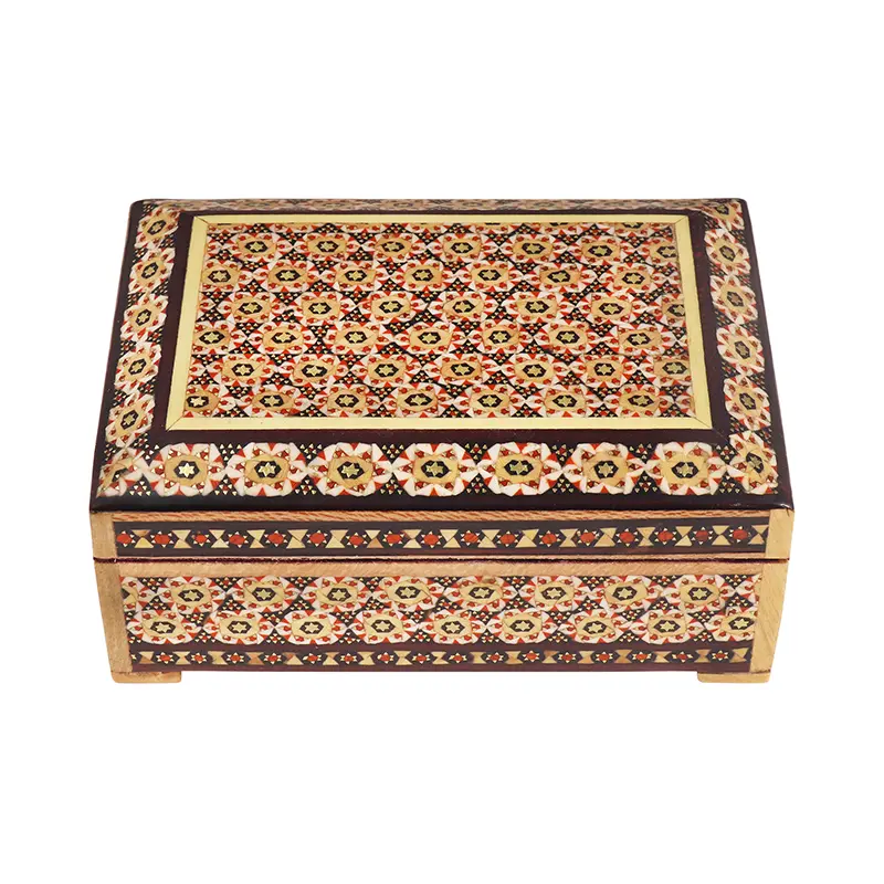 Khatam Jewelry Box — 10 × 14 cm · 7010