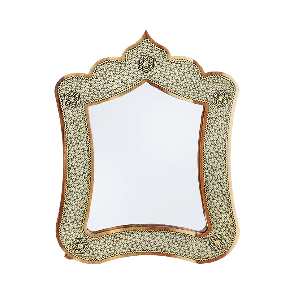 Khatam Mirror — 26 × 34 cm · 0025