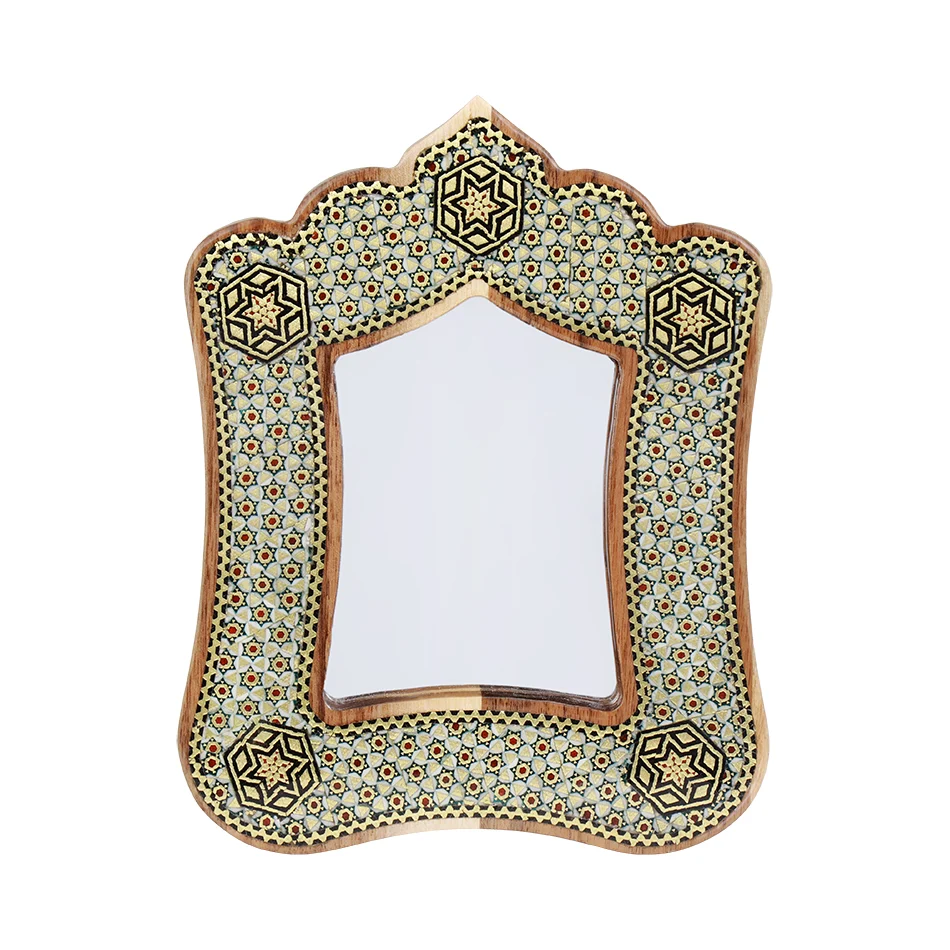 Khatam Mirror — 14 × 19 cm · 0025