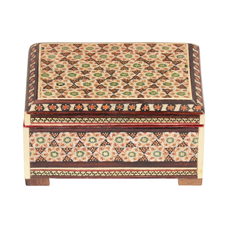 Khatam Jewelry Box — 8 × 11 cm · 30102