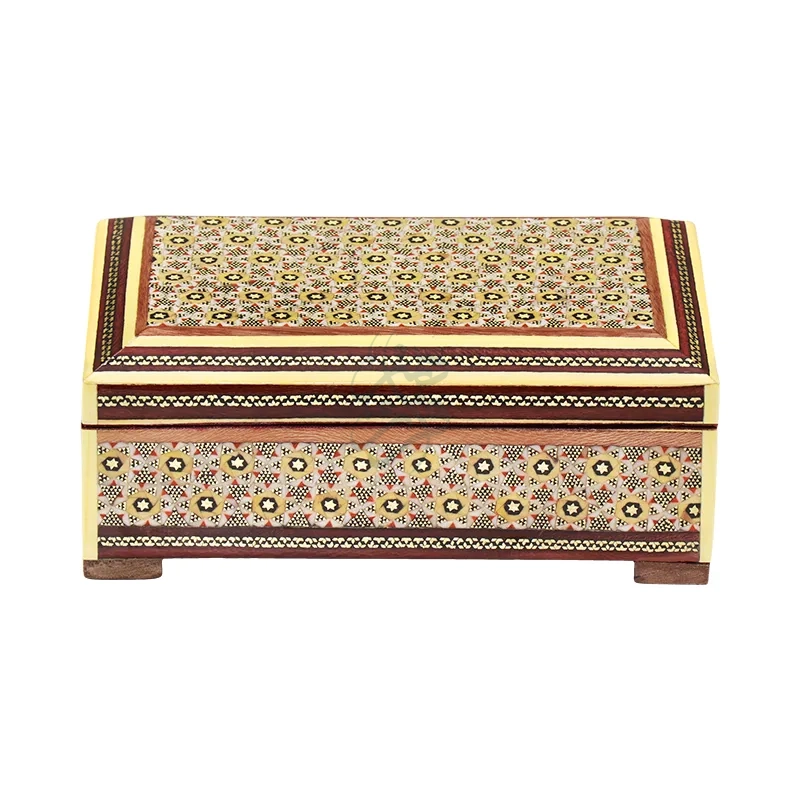 Khatam Jewelry Box — 10 × 16 cm · 7016