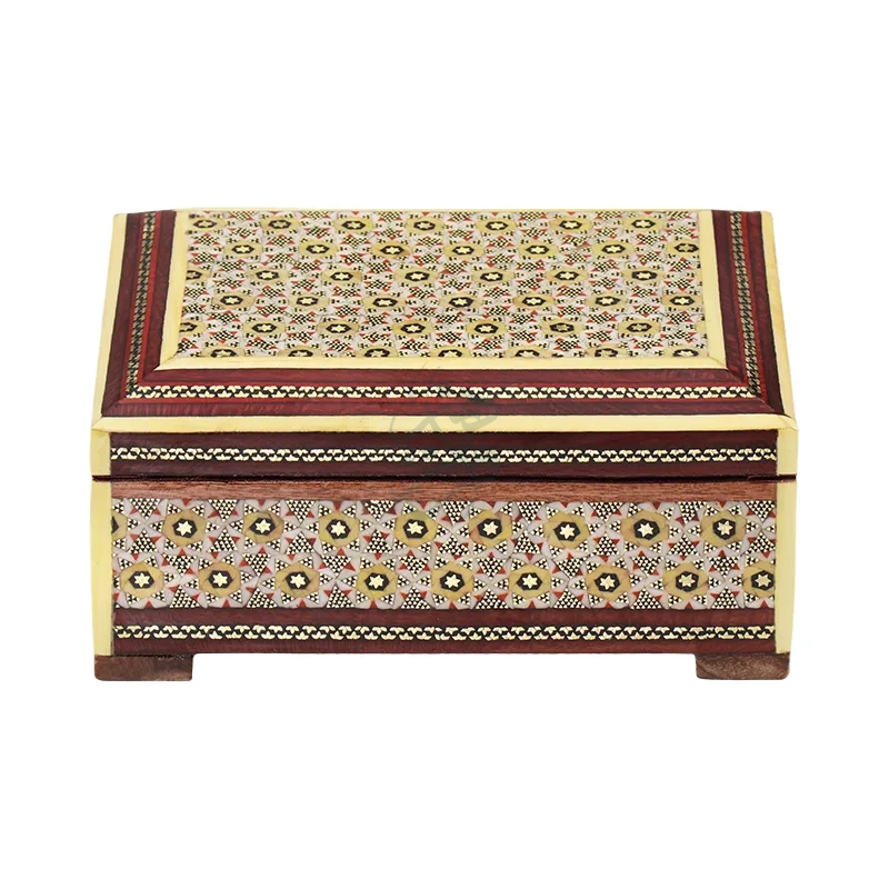 Khatam Jewelry Box — 10 × 14 cm · 7016