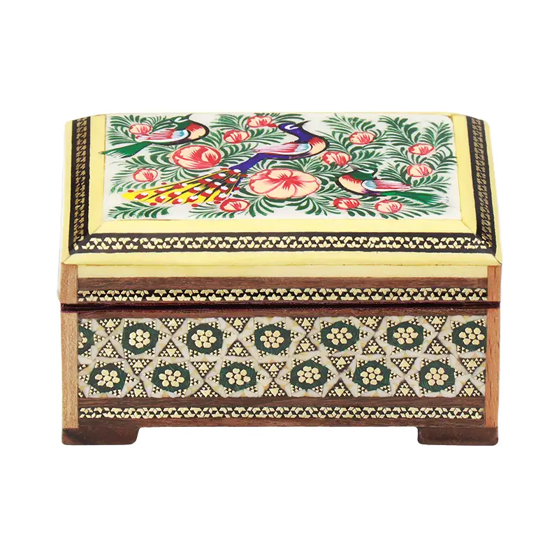 Khatam Jewelry Box — 8 × 11 cm · 3230
