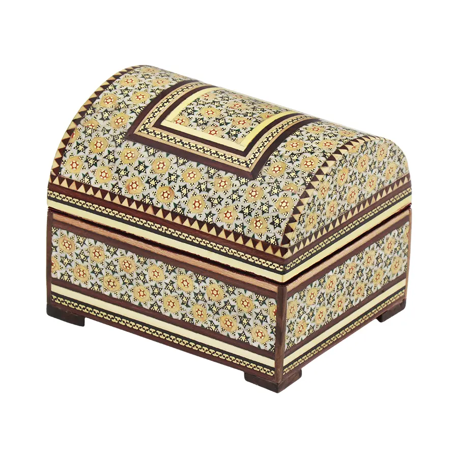 Khatam Decorative Box — 10 × 12 cm · 1011