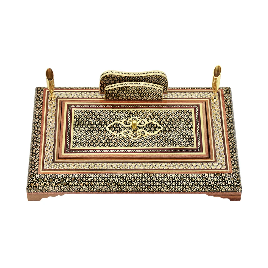 Khatam Pen Holder — 20 × 30 cm · 0037