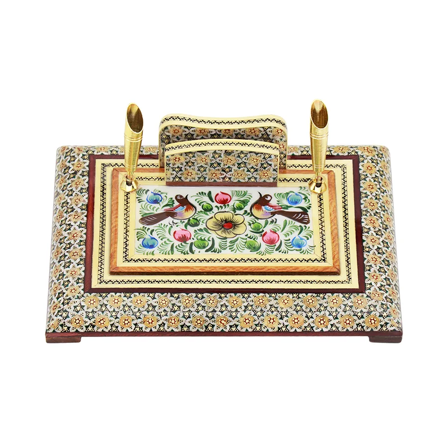 Khatam Pen Holder — 20 × 15 cm · 0211