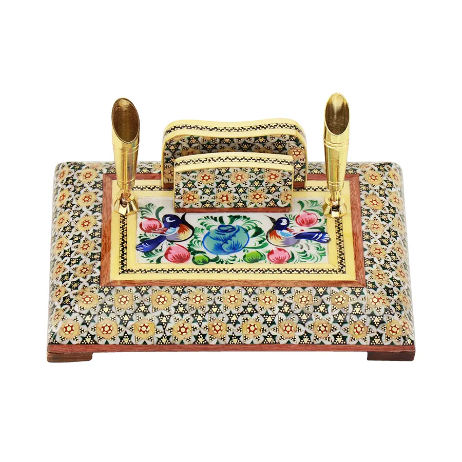 Khatam Pen Holder — 15 × 11 cm · 0211