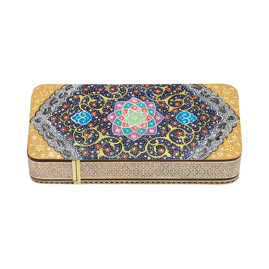Khatam Decorative Box — 20 × 10 cm · 2118