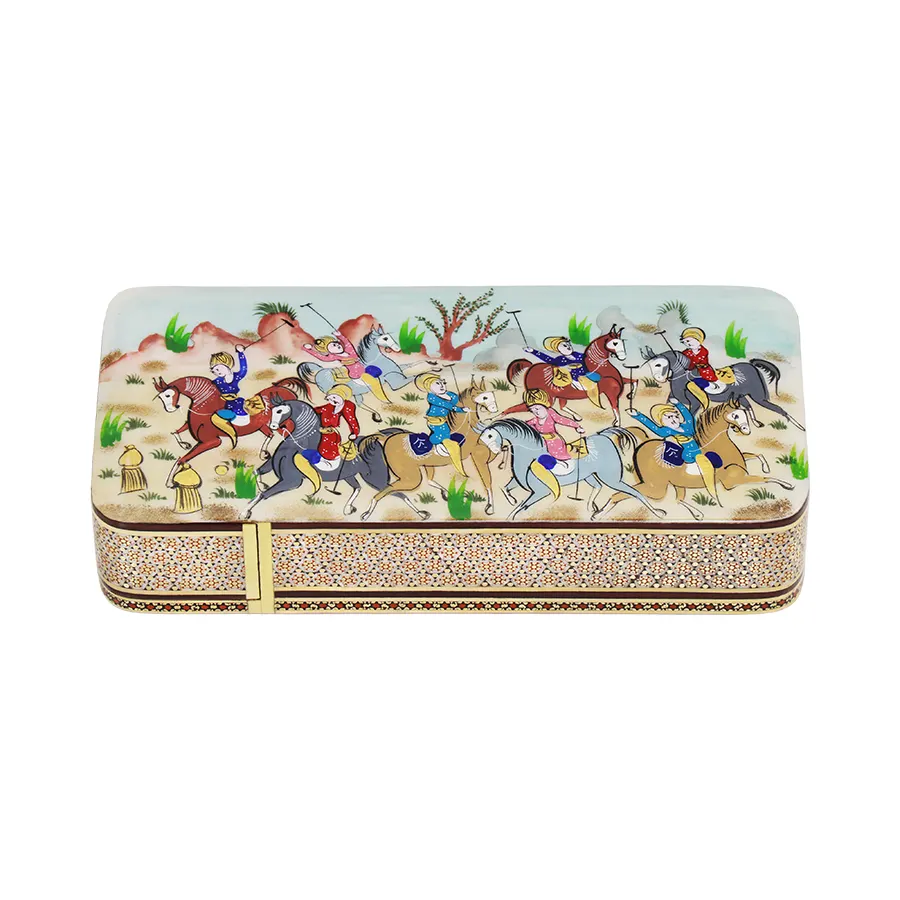 Khatam Decorative Box — 20 × 10 cm · 2318