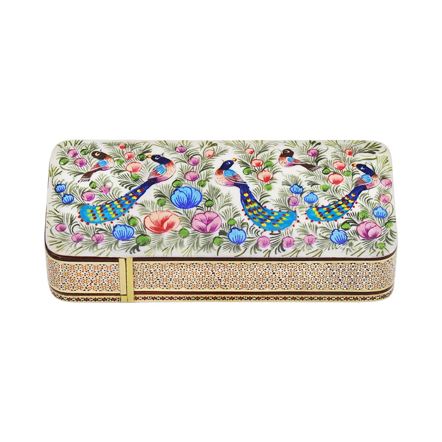 Khatam Decorative Box — 20 × 10 cm · 2218