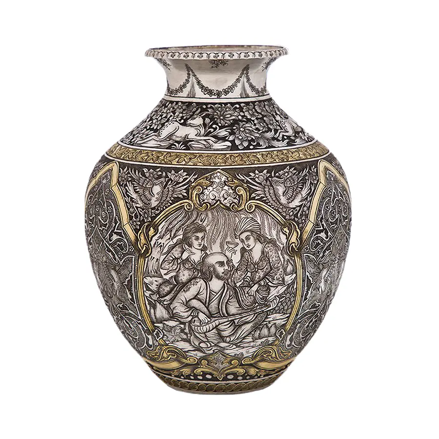 Ghalamzani Vase