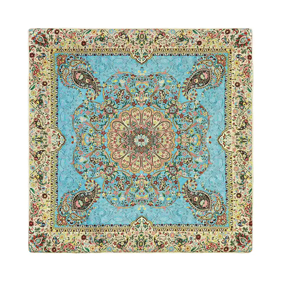 Termeh & Textiles Tablecloth — 100 × 100 cm