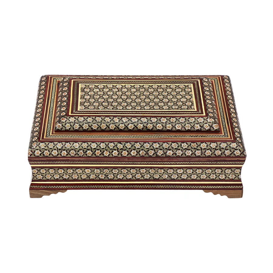 Khatam Serving Box — 30 × 22 cm