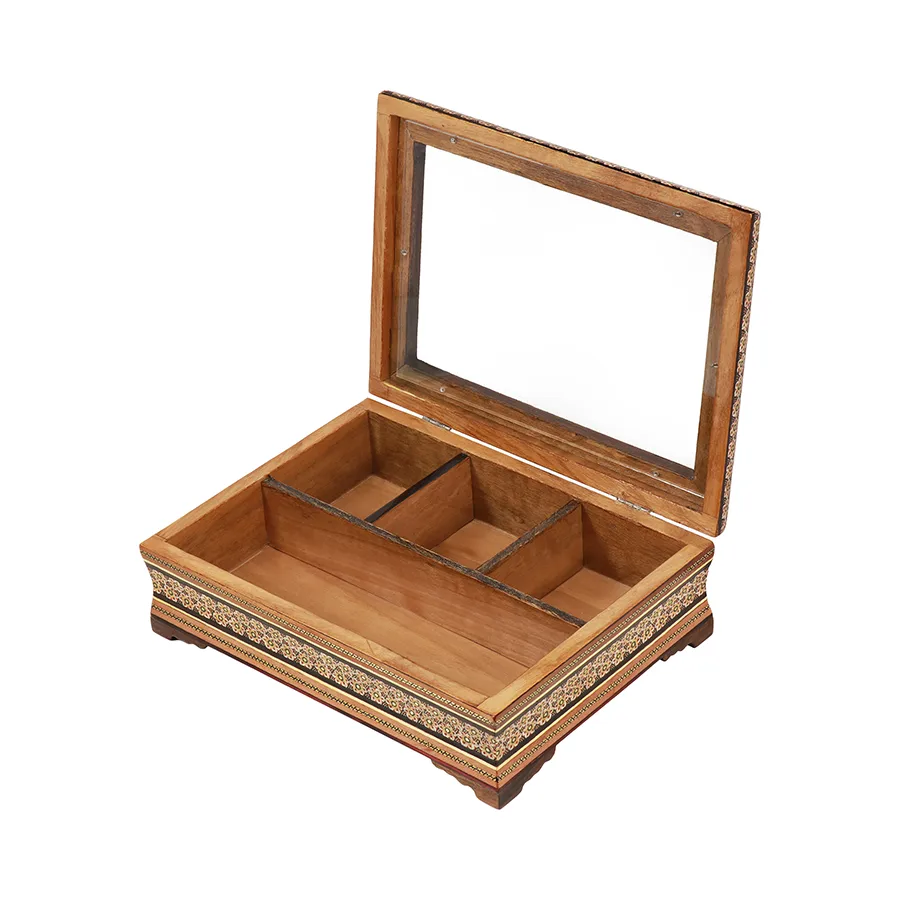 Khatam Serving Box — 22 × 30 cm · 0010