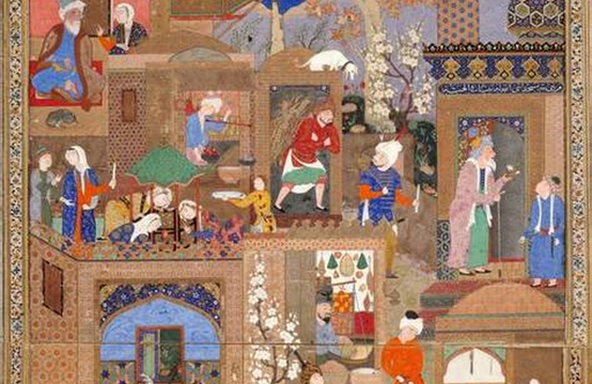 Editorial illustration for Ancient Persia and the Visual Language of Empire