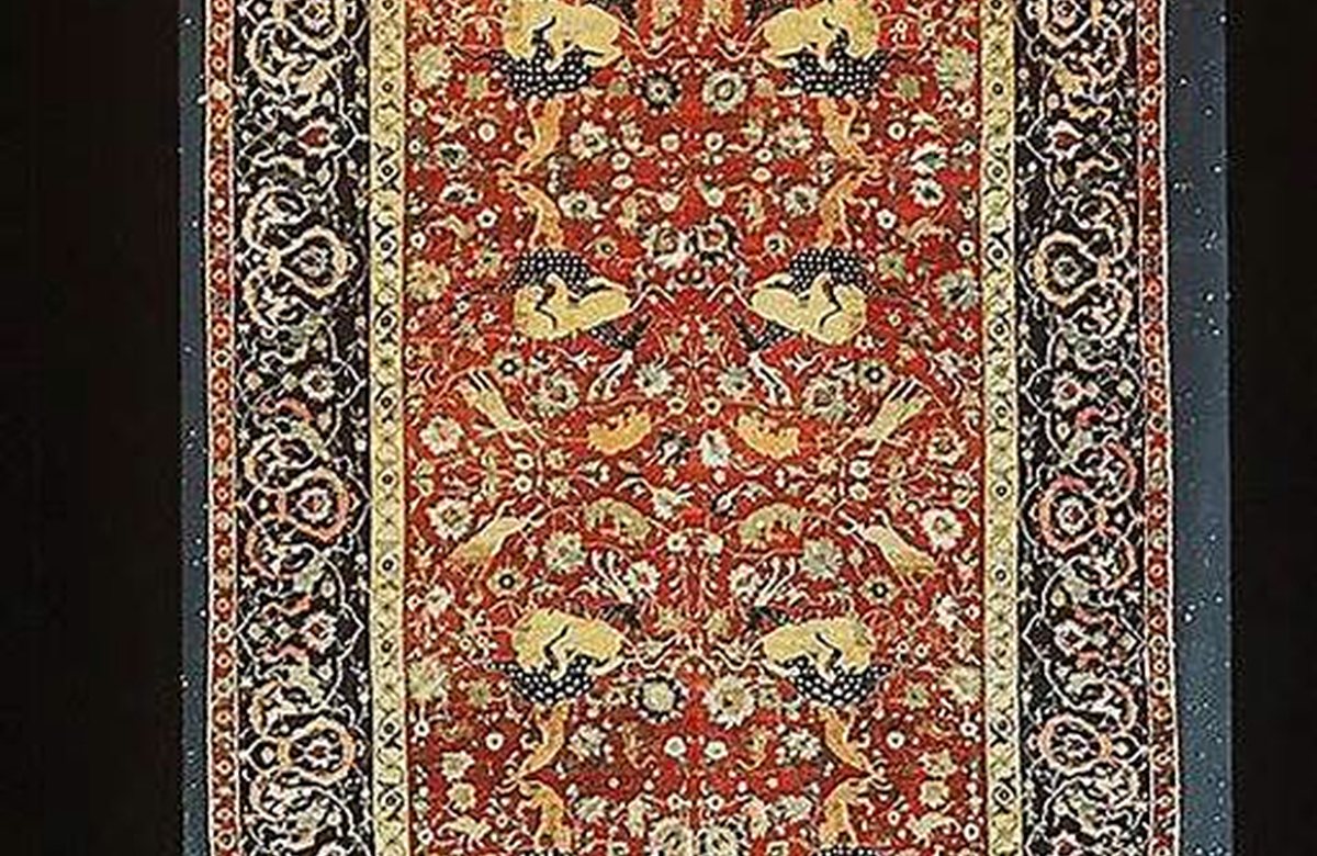 Editorial illustration for Natural Dyes in Persian Textiles and Carpets