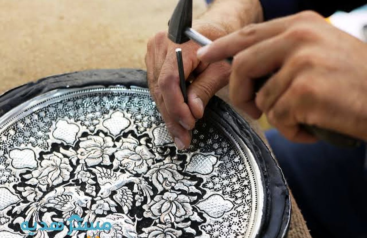 Editorial illustration for Persian Metalwork: From Utility to Ornament