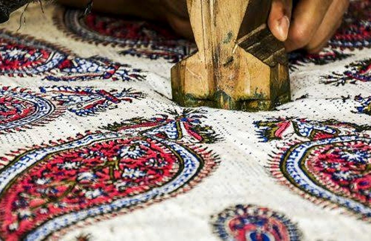 Editorial illustration for Persian Textiles for the Table