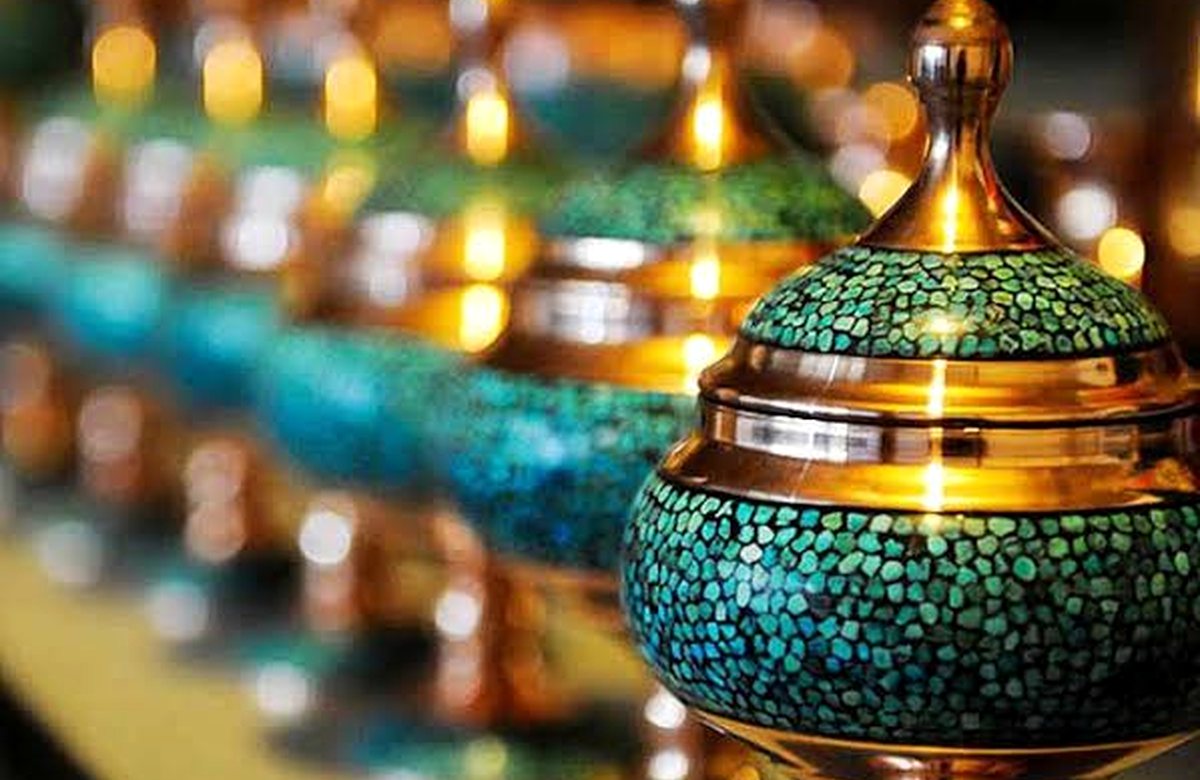 Editorial illustration for How to Style Persian Objects in Modern Interiors